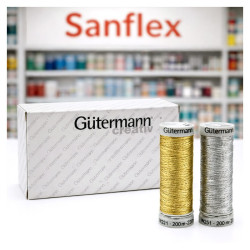 HILO GUTERMANN METALICO 200MT 749605 CAJA 5 BOBINA