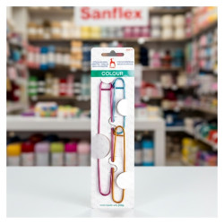 Guardapuntos aluminio colores 60679 pony pack 5