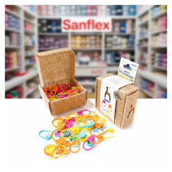 CAJA MARCADOR PUNTO PLASTICO JUTE 6075101 PONY
