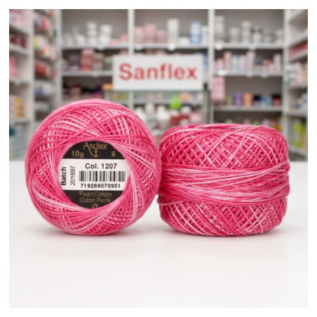 Ovillos pearl cotton nº8 10 gms caja 10 uds