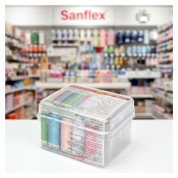 Caja plastico 72815 12 huecos 97x77x62mm