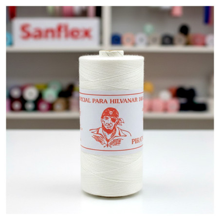 White Basting Thread 100 Grs 10 Units