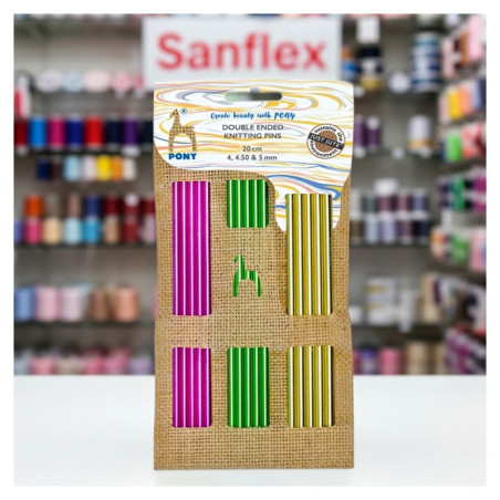 Puntas intercambiables 61069 pony 20 cm jute