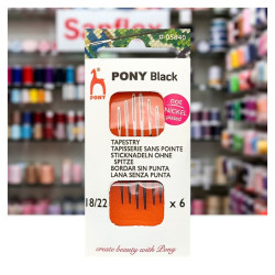 Agujas black tapestry 05840 18/22 pack 5 blister