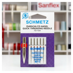 Aguja maquina schmetz 705 facil enhebrar 80 1 blister