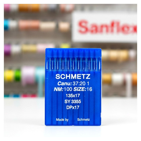 AGO MACCHINA SCHMETZ 135X17 TRIPLO TIRO 10 PZ