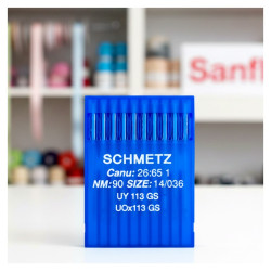 AIGUILLE DE MACHINE SCHMETZ 113 CAOUTCHOUC SPÉCIAL PAQUET DE 10
