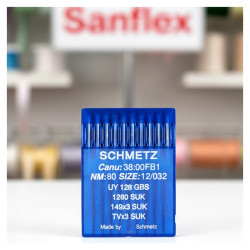 SCHMETZ MACHINE AIGUILLE 128 COUVRE BILLE PACK 10