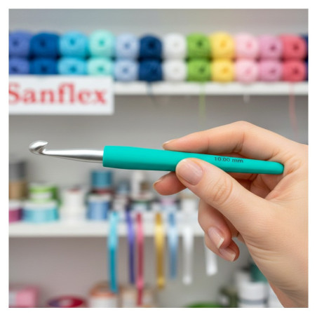 Aguja ganchillo 30918 waves knitpro 10mm