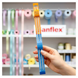 Aiguilles aluminium laine à tricoter 40cm pack 5 paires