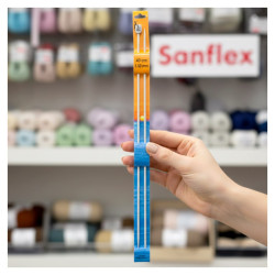 Pony plastic needle 40cm pack 5 pairs