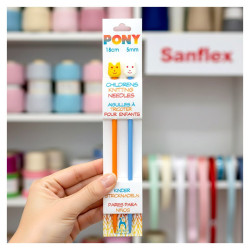 Aiguilles à tricoter pour enfants - Pack 5 paires