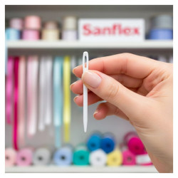 Pacote de agulhas de lã de plástico 40