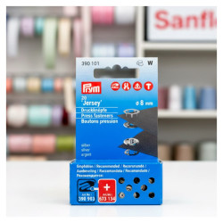 Botones presion prym jersey 8mm 390101 20 piezas