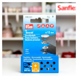 Botones presion prym anorak 12mm 390331 10 piezas