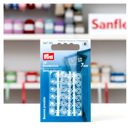 Snap fasteners 7mm 347155