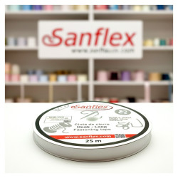 Cinta cierre adhesiva hembra sanflex 400 20mm 25mt