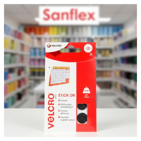 VELCRO® BRAND VELCOIN® 60228 16MM PACK 16 PAIRS