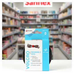 VELCRO® BRAND ONE-WRAP® 60253 10MM BLACK 5 MT