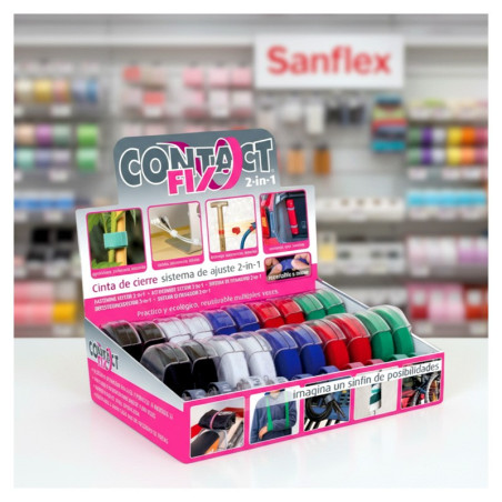 Expositor 20 cintas de cierre