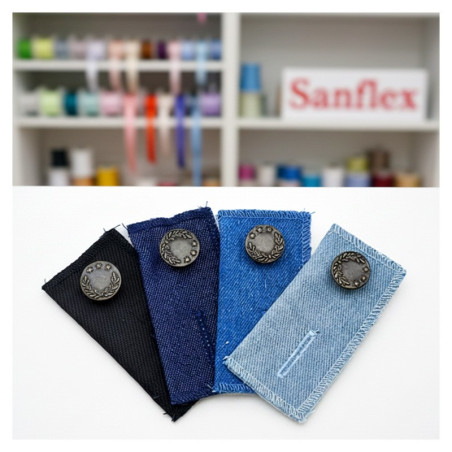Prolongador extensible art 208 jeans 4 pcs