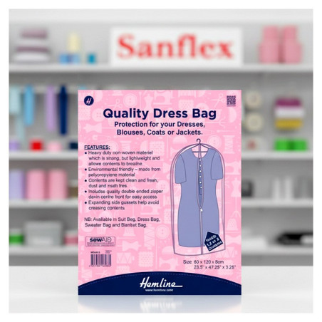 Bolsa armario vestido mr4410 60x9x120cm