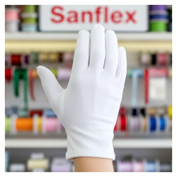 White Cotton Glove Pack 12 Pairs