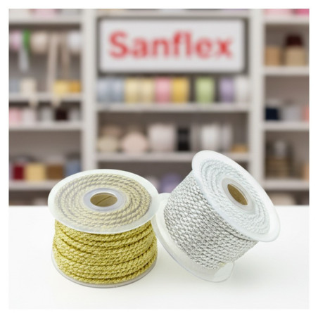 Gold or Silver Lamé Cord