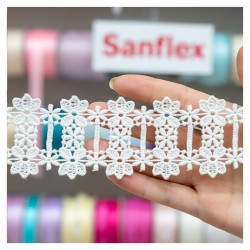GUIPURE LACE STRIP ART 626 PIECE 9 METRES