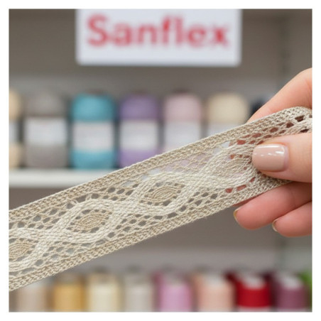 Bobina di pizzo 4184 58 mm 10 metri