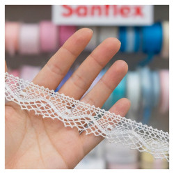 PIZZO A TOMBOLO 800166 3 CM 25 METRI