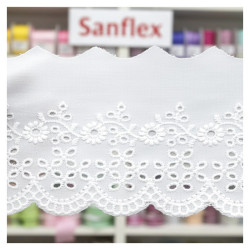 BESTICKTER STREIFEN 29095 7,5 CM ( 13,80 METER )