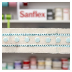 EMBROIDERED STRIP ART 11701 35mm 13.80 METERS