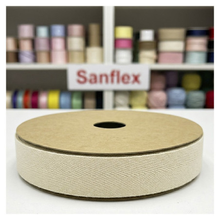 Cinta grosgrain cotton organico 6458 pieza 25metros