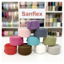 Cinta cotton deshilachada 5460 40mm pieza 9.15mts