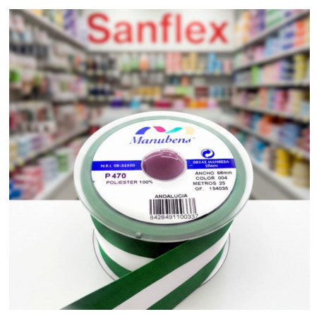 Ruban drapeau andalou 25 mètres