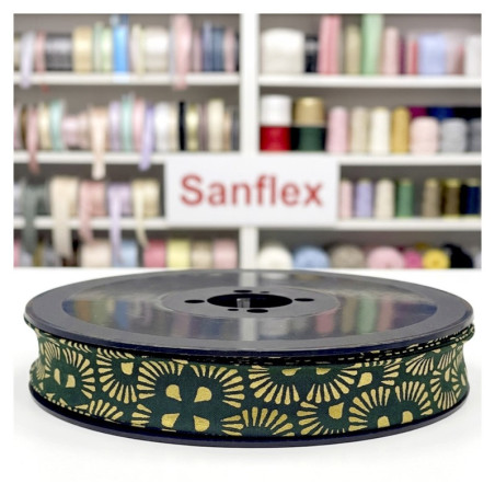 Cinta bies lurex festivo 290 20mm rollo 25 metros