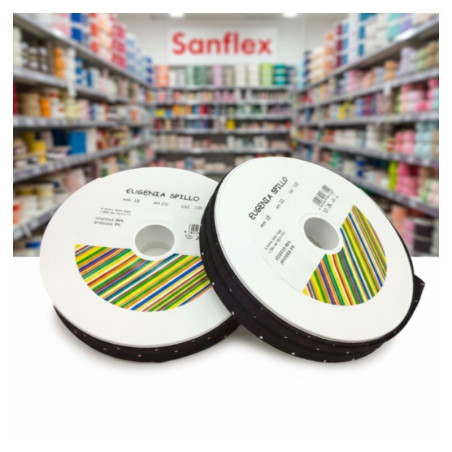 Cinta bies elastico 6001 tachas 18 mm 20mt