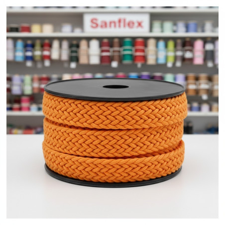 Cinta trenzada algodon 239 23 mm rollo 10 metros