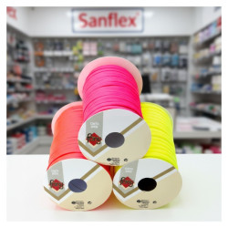 Ruban Spaghetti Fluorescent 7 mm 25 Mètres