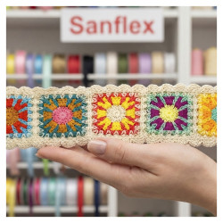 CINTA CROCHET GRANNY 50 MM LC001 1190 METROS