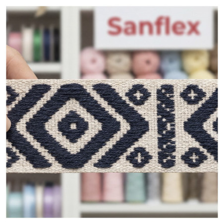 ETHNIC SEAM TAPACURAS 1065 40MM PACK 10MT