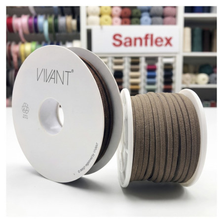 Kunstlederband 3mm 25 Meter