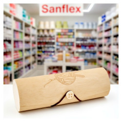 Estuche madera para ganchillos milward 2514216