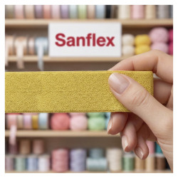 Cinta saten lurex 25 mm 25 metros