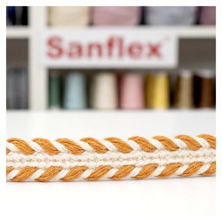 Ruban Coton Chevrons 1727 7.2mm 25 Mètres