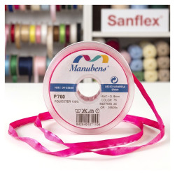 RUBAN DE SATIN VIVANT 8mm ART. 760 M 25 MÈTRES