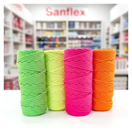 Cordón acrílico flúor 3.5mm mc2168 pieza 50 metros