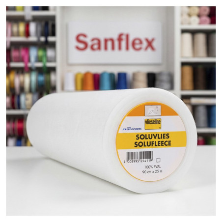 INTERLINING PAPER SOLUVLIES FOR EMBROIDERY ROLL 25MT