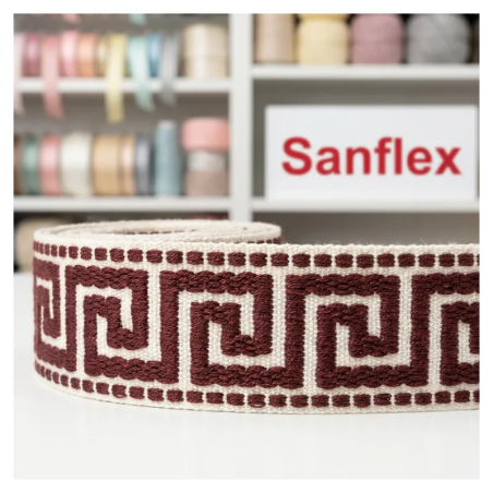 Passamaneria Greca Egiziana 30mm 25 Metri